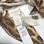 Chico's NWT Chico’s Tropical And Leopard Print Scarf Photo 5