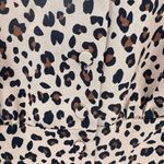 J.Crew Mob Wife Button Front Dress Womens size 2 Leopard Print Polyester NEW Photo 7