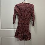 Rebecca Minkoff FLAWED Red Floral Printed Chloe Dress Size Small $228 Photo 5