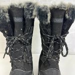 Khombu Womens Boots Size 6 Black North Star Insulated Waterproof Winter Boots Photo 9