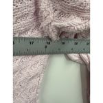 Free People  Sweater Womens Thien's Dolman‎ Sleeve Pink V- Neck Size Medium Photo 6