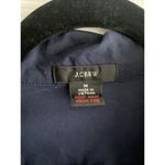 J‎ Crew Women's Medum Navy Pajama Top Collared Classic Preppy Blue Size M Photo 1