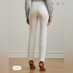 Ralph Lauren Women's Classic White Straight Leg Jeans Size 8 Photo 2