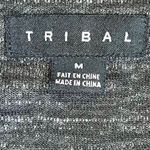 Tribal Gray Slant Zip Blazer Jacket Medium Photo 7