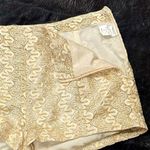 Mustard Seed Cream High Waist Lace Shorts Size M Photo 3