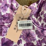 Oh Polly NWT:  Purple Floral Off-Shoulder Dress Photo 6