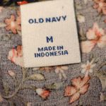 Old Navy Ditzy Floral Tiered Midi Dress Prairie Cottage Long Sleeve Retro Size M Photo 5