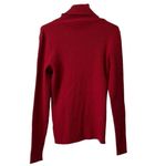 st. john's bay St. John’s Bay Womens Size Large Red Turtleneck Sweater Knit Long Sleeve Classic Photo 1