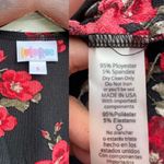 LuLaRoe NWT Women’s Vest Black Red Floral Sleeveless Long Duster Small Photo 7