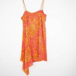 Magaschoni NEW  100% Silk Floral Printed Sleeveless Tunic,‎ Red, M Photo 4