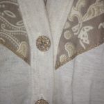 Young Stuff 1X Creme Gold Tan Cardigan Plus Photo 3