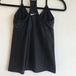 Nike  Dri Fit racer back tank top sz S black Glam Photo 6