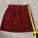 Roxy Burnt Orange Corduroy Skirt Photo 5