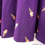 Unique Vintage Gwynnie Bee Purple Ice Cream Cone Fit And Flare Dress, 0XL Photo 13