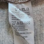 All Worthy Animal Print Hoodie Size XXS Brown and Black Leopard Print Top Photo 6