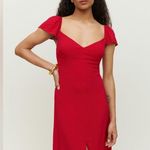 Reformation Baxley Sweetheart Neck Midi Dress, size 4, $218 Photo 6