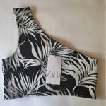 ZARA  Women’s One Shoulder Palm Print Jacquard Cross Over Crop Top Sz M  
NWT Photo 10