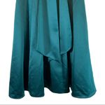 Vintage 1980s Regency Formal Gown Maxi Dress Size 3/4 Ombre teal and burgundy Photo 5