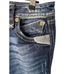 Rock Revival Elma Straight Leg Dark Wash Denim Jeans Photo 1