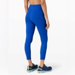 Lululemon  Invigorate High-Rise Tight 25” Cerulean Blue Like New Retired Photo 1