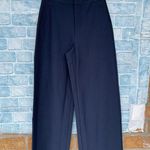 Good American Stripe Ponte Knit Wide Leg Trousers size 6/28 Photo 3