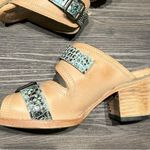 FREEBIRD by Steven Caprice heeled sandals in turquoise multi size 8 Photo 6