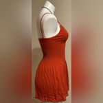 Arielle Golden Gate Orange Thin straps intimate Dress/Top Stretchy Material Sz.S Photo 5