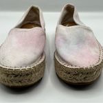 Splendid Laney Sz 8 Platform Espadrilles Slip On Shoes Pink White Photo 2