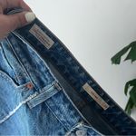 Levi's Recrafted Icon Medium Wash Exposed Seam Denim Mini Skirt Women’s SIZE 29 Photo 6