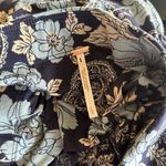 Free People NWOT  Ruched Bandeau Top in Blue Floral Paisley Photo 5