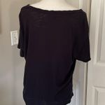 Urban Outfitters Cute and Simple Black Flowy Short Sleeve Tee Photo 2