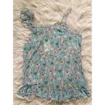 Ro & De nwt  floral ruffle top tank top size medium Photo 2