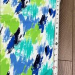 IBKUL Matilda Watercolor Golf Skirt Skort Turquoise Blue Green Size Large Photo 4