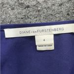 Diane Von Furstenberg  - 3/4 sleeve - dark blue - Size 4 Photo 2