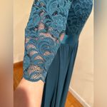 Ever Pretty Ever-Pretty ElegantTeal 3/4 Sleeve Empire Waist Maxi Bridesmaid Dresses … Photo 5