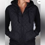 Hurley Bristol BLK quilted jacker Sz L Photo 0