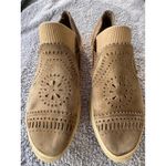 Seychelles  Suede Cutout Slip On Sneakers Casual‎ Shoes Tan Beige 9.5 Photo 1