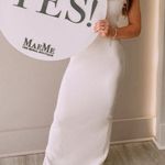 White lace maxi dress Photo 1