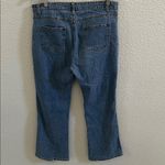 COS  Embroidered Black Lace & Embellished Blue Jeans Size 14 Photo 3