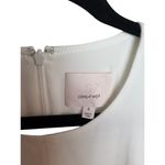 Cinq a Sept White Sleeveless Mini Dress with Pleats Sz. 8 Photo 1