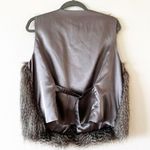 Rachel Zoe Gray Faux Fur Vest Photo 1