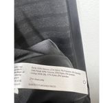 Eileen Fisher Square Neck Ponte Sheath Dress Size 14 Charcoal Black Striped Photo 3