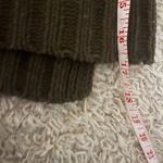 Aerie  army green knit pullover sweater size xsmall Photo 3