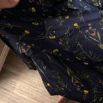 Blue floral women’s satin pajamas Size M Photo 2