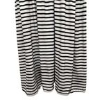 POL Babydoll Striped Crochet Trim Dress Black and White Women’s Size Small Photo 2