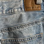 American Eagle  Mom Jean Ripped Blue Denim Jeans Photo 7