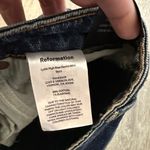 Reformation  Sz30 Lydia High Rise Dark Denim Casual Mini Skirt Photo 7