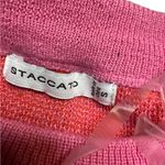Staccato  Pink Red Heart Sweater Women’s Pullover Crewneck Valentines Day Small Photo 3