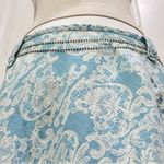 Emma James Beach Day Paisley Skirt Size 10 Blue Photo 3