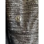 Lululemon Athletica 6 Gray Cowl Mock Neck Full Zip Fitness Yoga Jacket Outdoor Photo 6